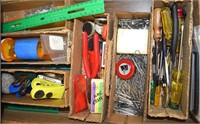 Junk Drawer lot w/ Tools, Hardware +