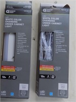 White Color Changine Under Cabinet Lights