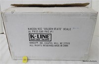 K-Line 4-Car KCC GoldenState Alum. Pass. Car Pac#1