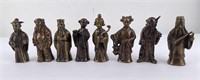 Group of Bronze Immortal Figures