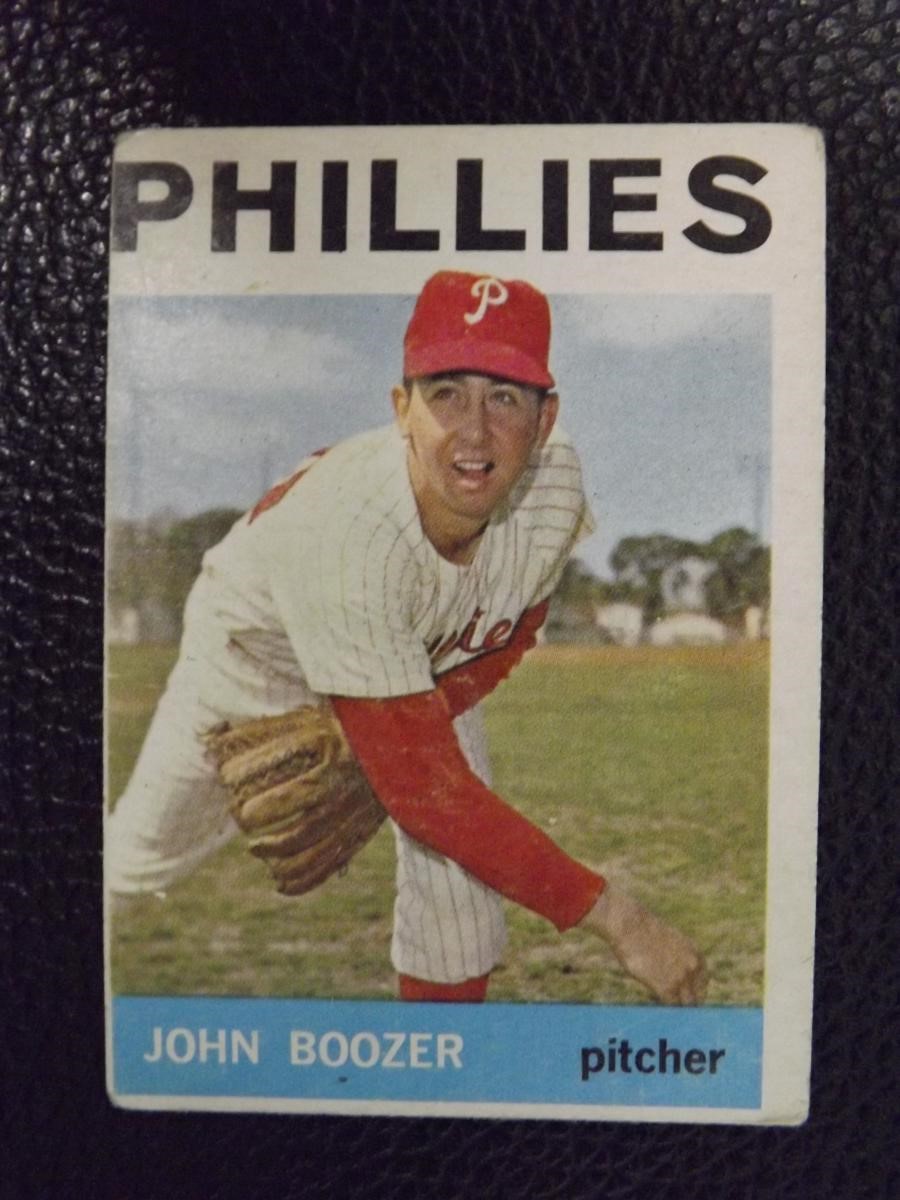 1964 TOPPS #16 JOHN BOOZER PHILLIES VINTAGE