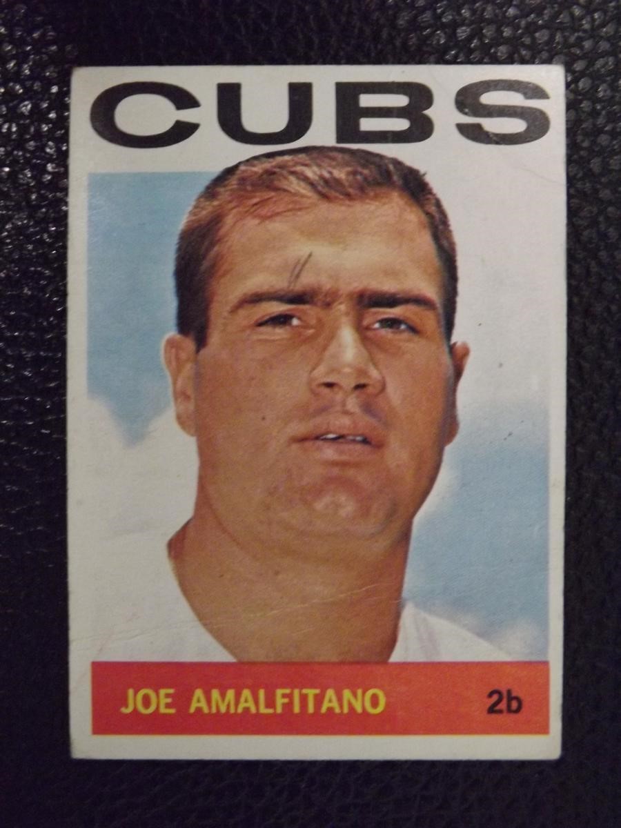 1964 TOPPS #451 JOE AMALFITANO CHICAGO CUBS