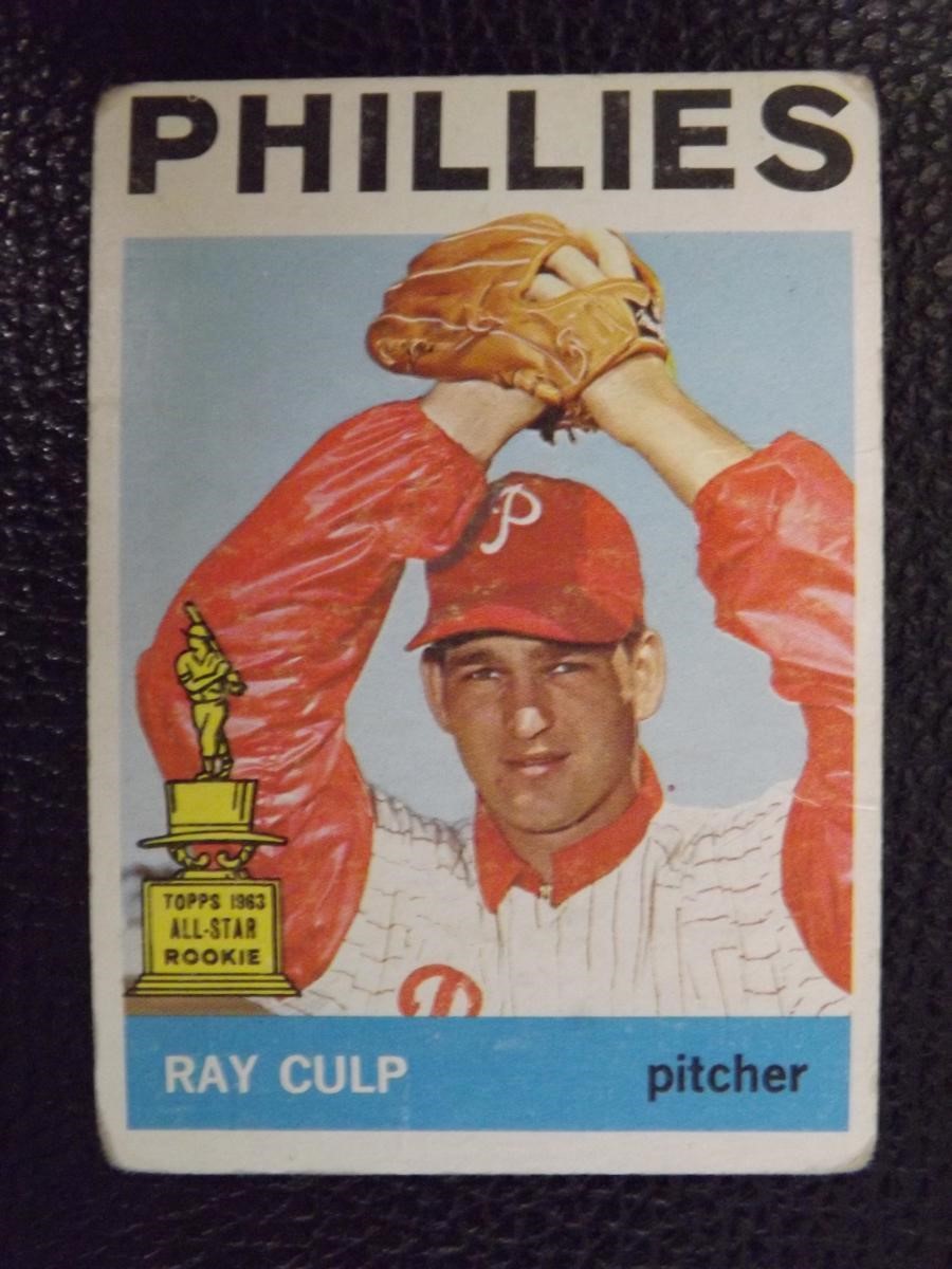 1964 TOPPS #412 RAY CULP PHILLIES VINTAGE