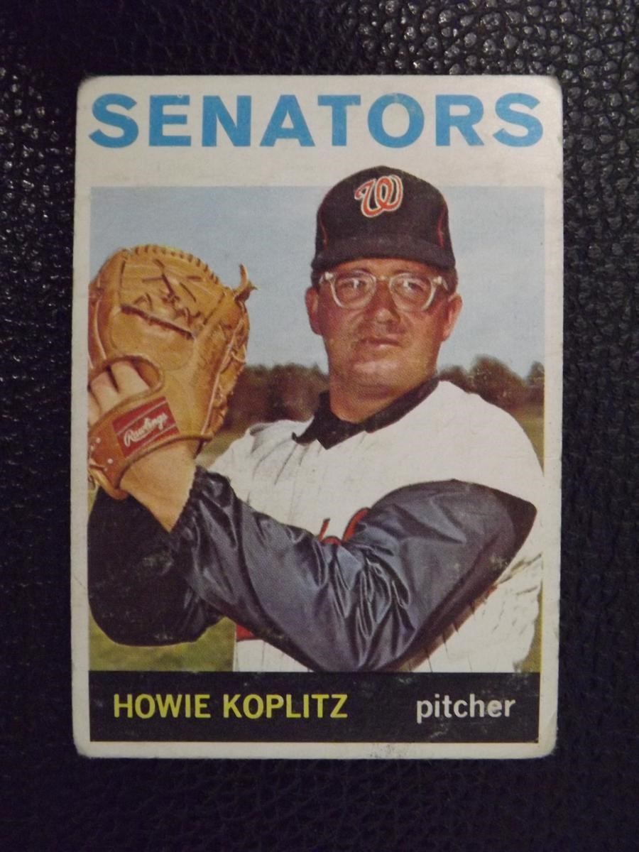 1964 TOPPS #372 HOWIE KOPLITZ SENATORS