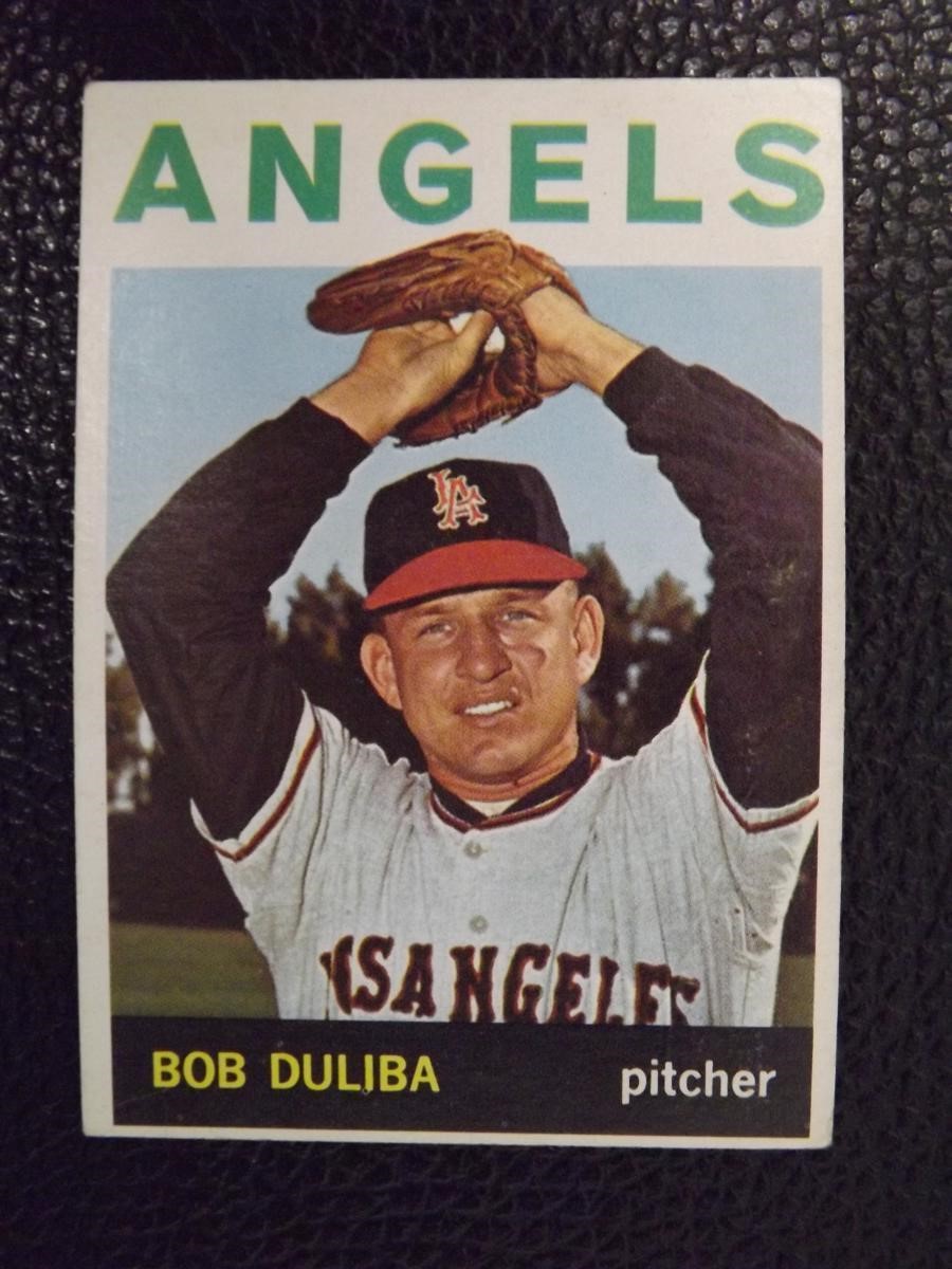 1964 TOPPS #441 BOB DULIBA ANGELS VINTAGE