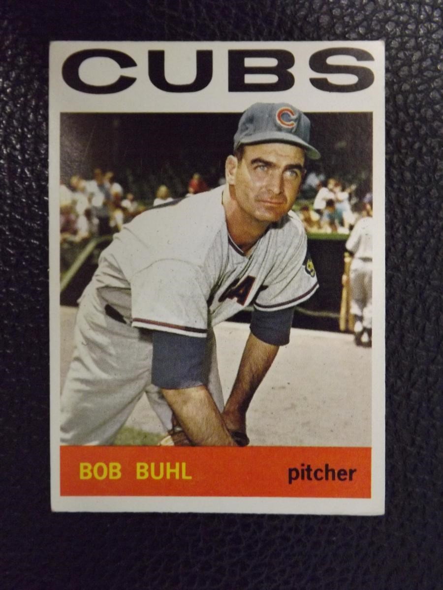 1964 TOPPS #96 BOB BUHL CHICAGO CUBS