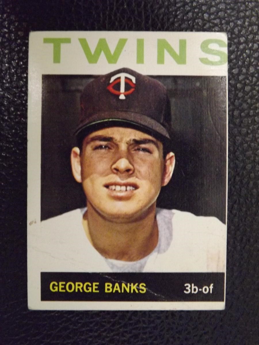 1964 TOPPS #223 GEORGE BANKS TWINS VINTAGE