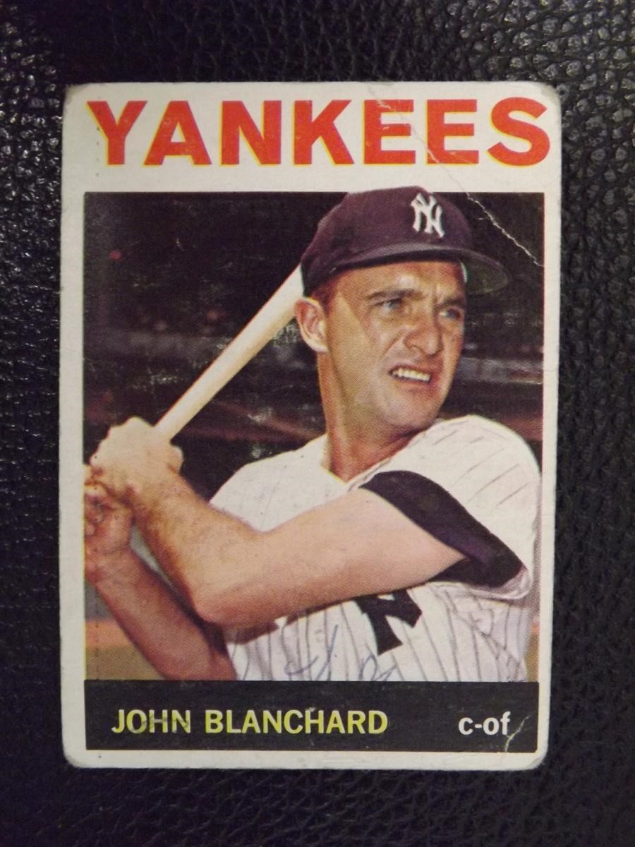 1964 TOPPS #118 JOHN BLANCHARD YANKEES