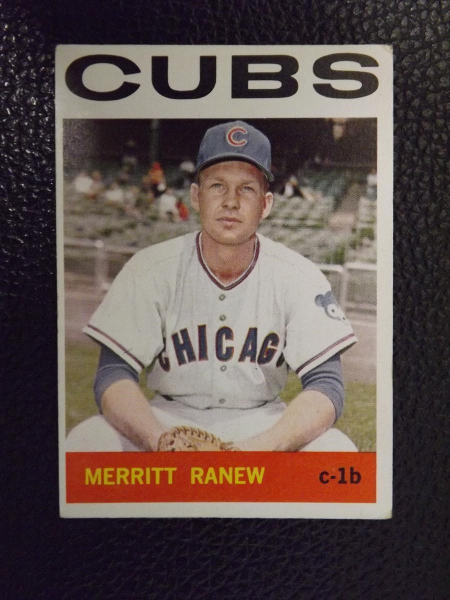 1964 TOPPS #78 MERRITT RANEW CHICAGO CUBS