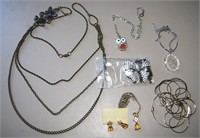 Vintage-Contempo Necklaces+ w/ Owl Pendant
