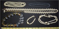 Vintage Faux Pearls w/ Interpur Lady Blair set