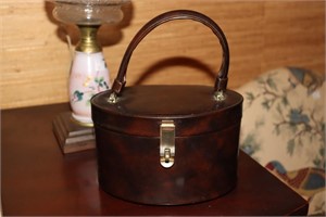 Vinyl handbag