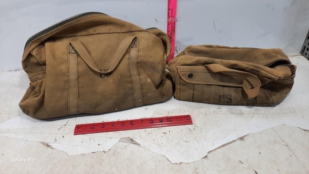 2 - US Army Bags