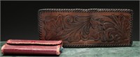 Vintage Jo-O-Kay Tooled Leather Wallet +