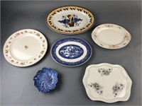 Collection of Ceramic Platters Trays & Bowl