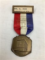 18th National Convention, Milwaukee, 1938 Ribbon