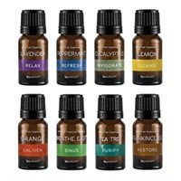 8 Pack of 5 ML 100% Pure Essential Oils