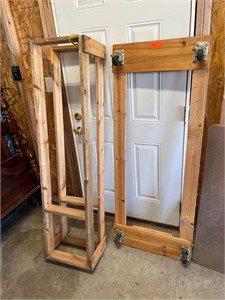 Dolly & Wooden Crate Frame