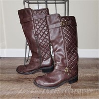 EJANA Brown Riding Boots - Women's 9