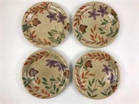 Alco Floral Dinner Plates 10.5"