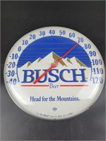 Vintage Busch Beer 12" Thermometer
