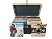 150 - Sleeved Mixed Genre 45 RPM Vinyl Records