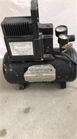 Central pneumatic 2 gallon air compressor has