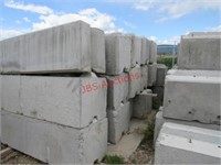 30-Stackable Concrete Barriers
