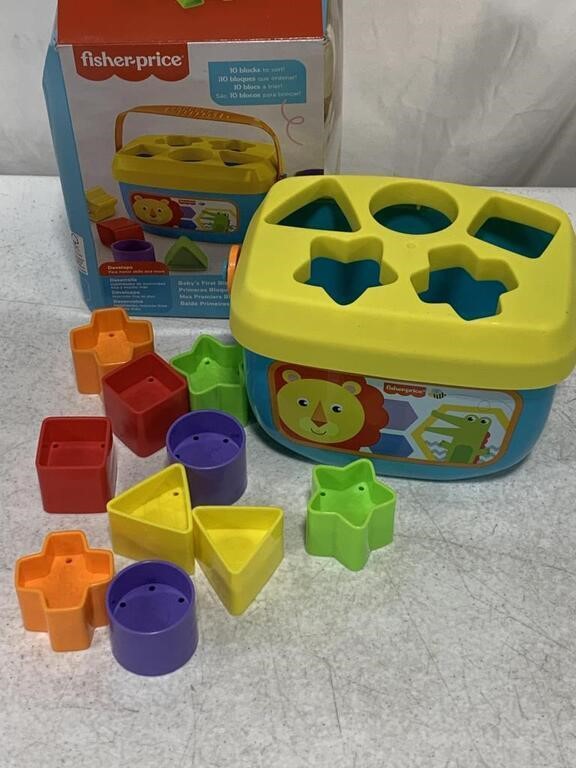 FISHERPRICE BABYS FIRST BLOCKS 6M+