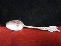 Antique Sterling Silver Advertising Spoon.