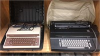 2- Typewriters 1 IBM 1 Royal