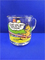 1980 McDonald's/Garfield Glass Mug