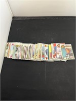 Approximately 57 1970's Football Cards; Fair Condi