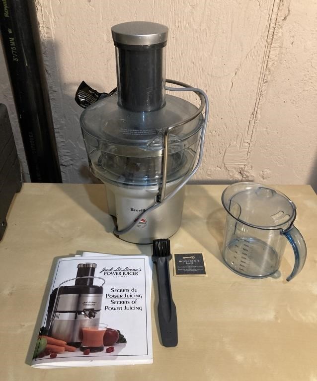 Breville Stainless Steel Juicer Model BJE200XL