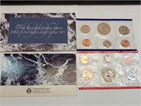 OF) Uncirculated 1997 US mint set