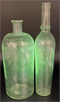 Tall Antique Henry Wampole Bottle & DIA Wine