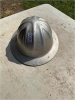 Vintage aluminum hard hat