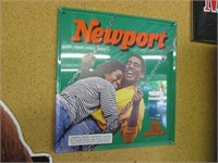 newport tin sign