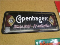 copenhagen tin sign