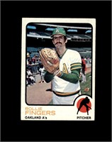 1973 Topps #84 Rollie Fingers EX to EX-MT+