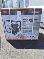 4" Semi trash water pump