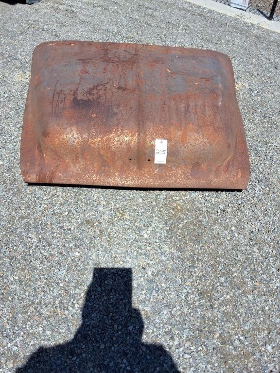 Mid 50s ford truck hood