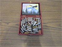 38 special shells in wooden case