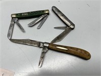 3 Pocket Knives- 1 Uncle Lucky, 2 Misc