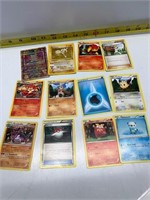 12 Pokemon Cards