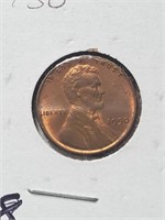 AU 1950 Wheat Penny