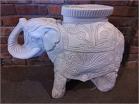 White Metal Elephant