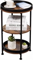 C7153 Dulcii Side Table Round End Table