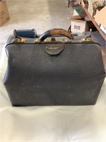 Vintage leather satchel