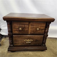 Solid wood night stand